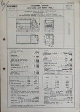 ALFA ROMEO FURGONE TIPO F20-