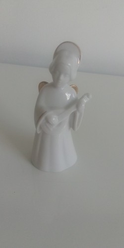 Heavenly music angel figurine - music,