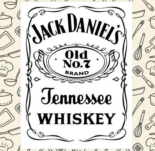 Logo jack daniels adesivo - jack,