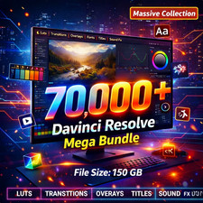70.000+ DaVinci Resolve