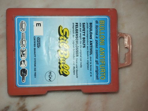 Kit bulloni antifurto stil - kit,
