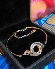 BRACELET ACIER ET CRISTAL