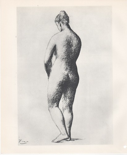 Pablo picasso nudo femminile - nudo,