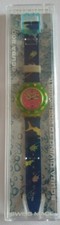 OROLOGIO SWATCH SWISS MADE ORIGINAL SCUBA 200 USATO HAPPY FISH CAMBIARE BATTERIA
