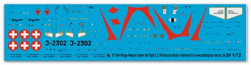 Decorazioni per mirage - 1/72,