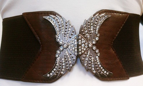 Elegante donna marrone - donna,