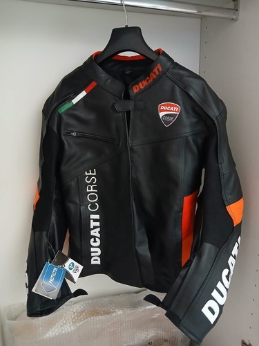Giacca ducati pelle - in, pelle,