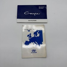LIBRETTO USO E MANUTENZIONE HYUNDAI COUPE 2001 ITALIANO ORIGINALE