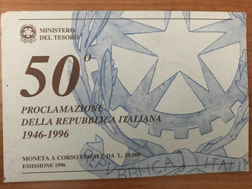 Italia argento 10000 lire - 10000,