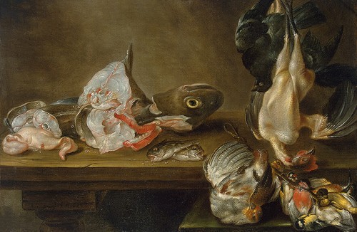 Dipinto olio natura morta - , su