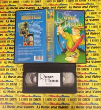 VHS film ROBIN HOOD 2003 animazione LEGOCART LEG DA11 (F271)