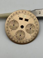 valjoux 72c nos 31,5mm dial quadrante chrono calendar rare