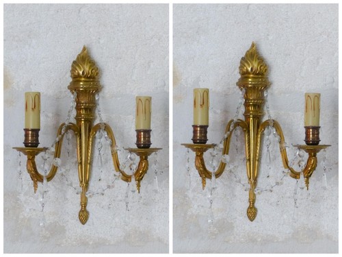 Antica coppia applique - antica,