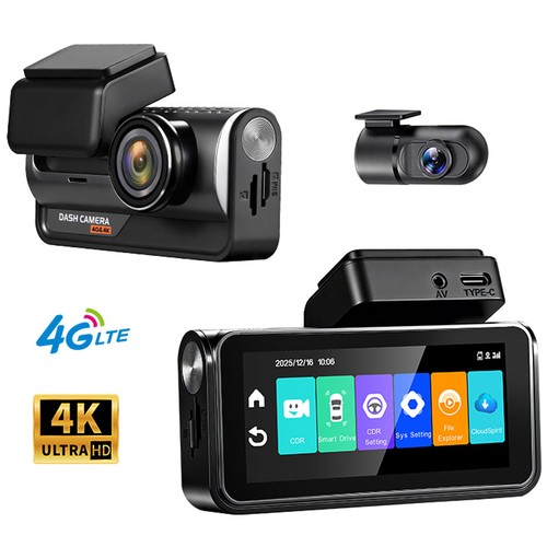 Dash cam auto lte wifi - 4g,