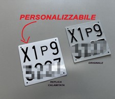 Riproduzione Targa Prova