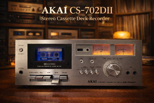 Akai 702dii rare - cs-702dii, 🌈rare🌈