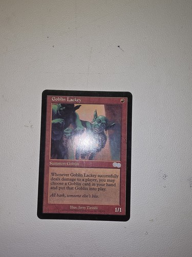 Goblin lackey urza saga - goblin, urza's