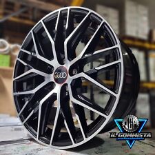 IGPRS KIT 4 Cerchi In Lega 18" Compatibili con Audi A3 A4 Q2 Q3 Q5 e-Tron S-line