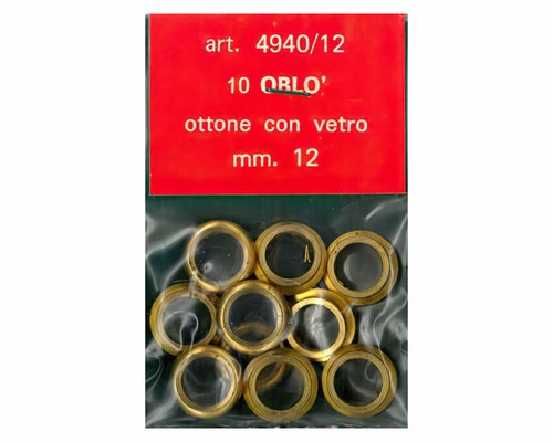 Oblo ottone con - ottone, 12