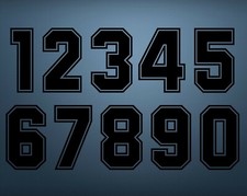 NUMERI PER MAGLIA CALCIO ANNI