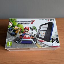Box Scatola PAL Nintendo 2DS Blu/Nero Mario Kart 7