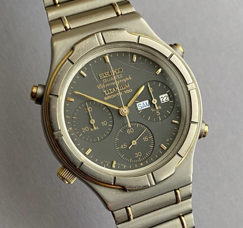 Seiko 7a38 7130 sports - 7a38-7130,