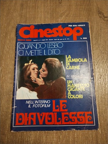 Rivista fotoromanzo cinestop - rivista,