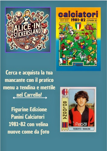Panini calciatori 1981/82