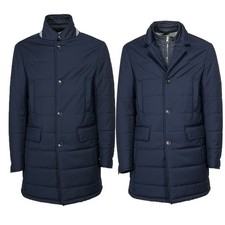 OBERON Cappotto Blu Lana Loro