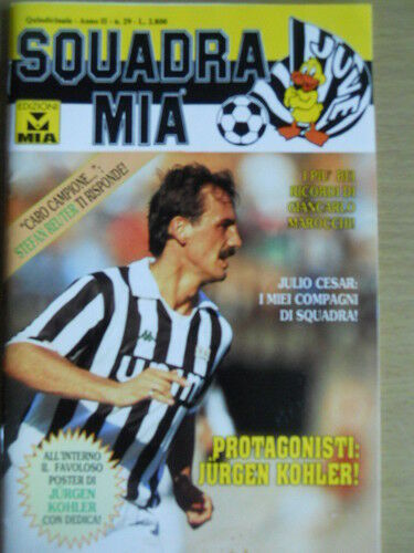 Juve squadra mia 1992 - squadra,