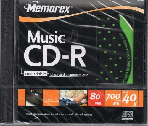Memorex music r audio - memorex, cd-r