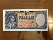 BANCONOTA LIRE 1000 ITALIA