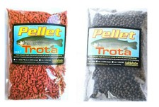 2Kg Pellet Richiamo Trota Gusto Pesce e Sangue Trote Lago Pastura TP