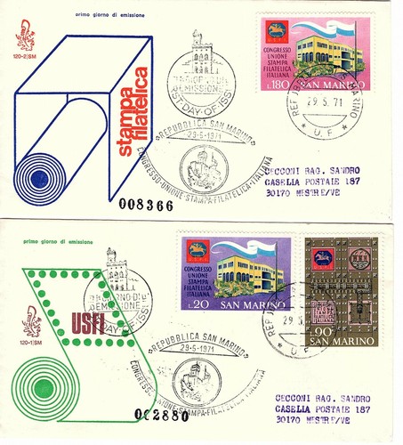 Repubblica san marino buste - repubblica,