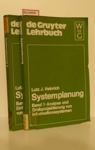 Systemplanung band analyse - systemplanung., 1: