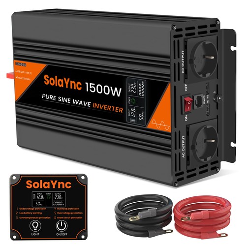 Inverter 1500w 3000w 12v - 1500w/3000w,