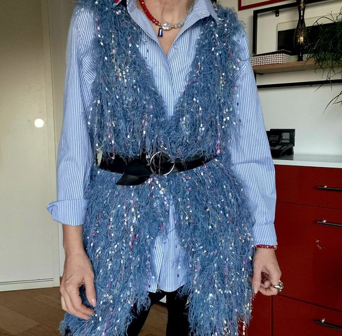 Gilet donna vicbee - donna, blu