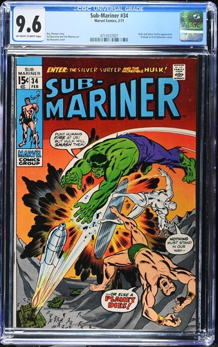Sub mariner cgc 9 - #34,