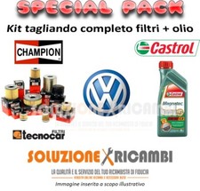 Kit Tagliando Filtri E Olio Vw Lt 28-35 II 2.5 Tdi 80Kw 109Cv 05/99- 06/06