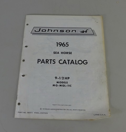 Catalogo parti omc johnson - parti,