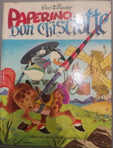 Paperino don chisciotte - paperino,