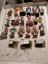 LOTTO STATUINE DEL PRESEPE - PLASTICA- ALTEZZA 9/10 CM