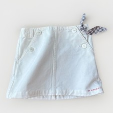 Gonna Burberry bambina bianca