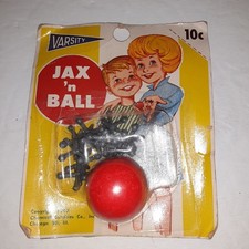 1963 Jax And Ball Bounce Set