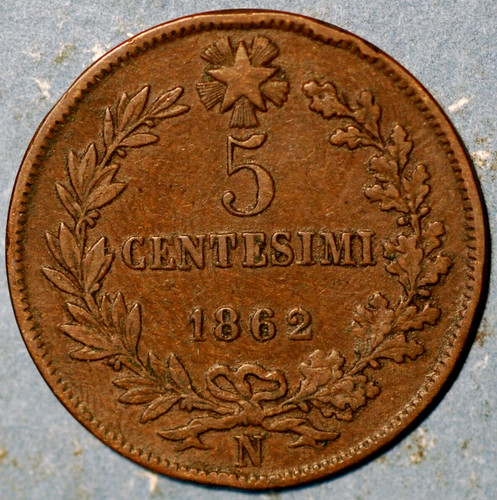 1862 italia centesimi - 1862, n