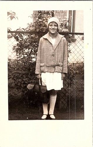 Rppc donna giovane - rppc,