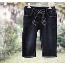 PANTALONI tg. 44 it.  JEANS STILE TIROLESE DONNA