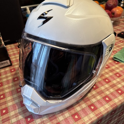 Casco moto ribaltabile