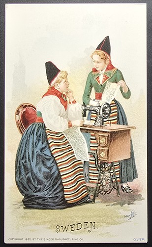 1892 cantante cucito - cantante, trade