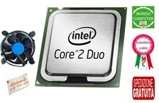 PROCESSORE SOCKET 775 INTEL CORE 2 DUO 4400 + DISSIPATORE +BUSTINA PASTA TERMICA
